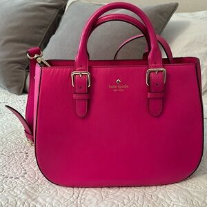 Saffiano Leather Hot Pink Kate Spade Purse ♠️ 🩷